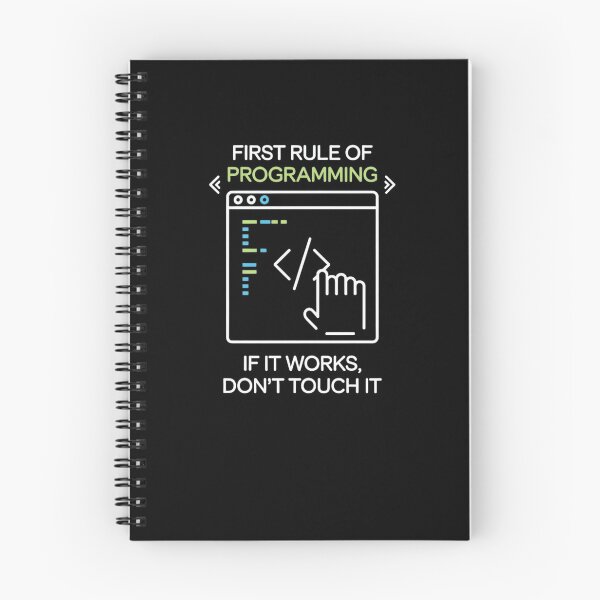 Item preview, First Rule of Programming designed and sold by Mateusz Majcherek.