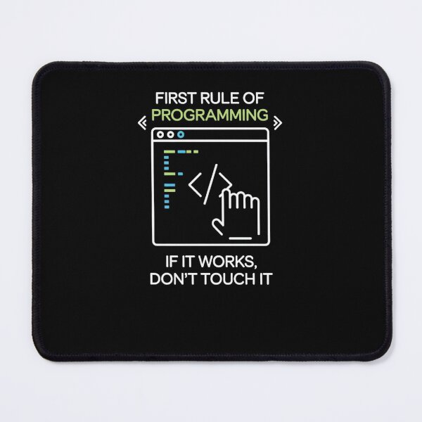Item preview, First Rule of Programming designed and sold by Mateusz Majcherek.