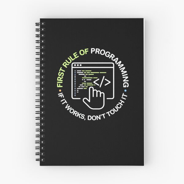 Item preview, First Rule of Programming designed and sold by Mateusz Majcherek.