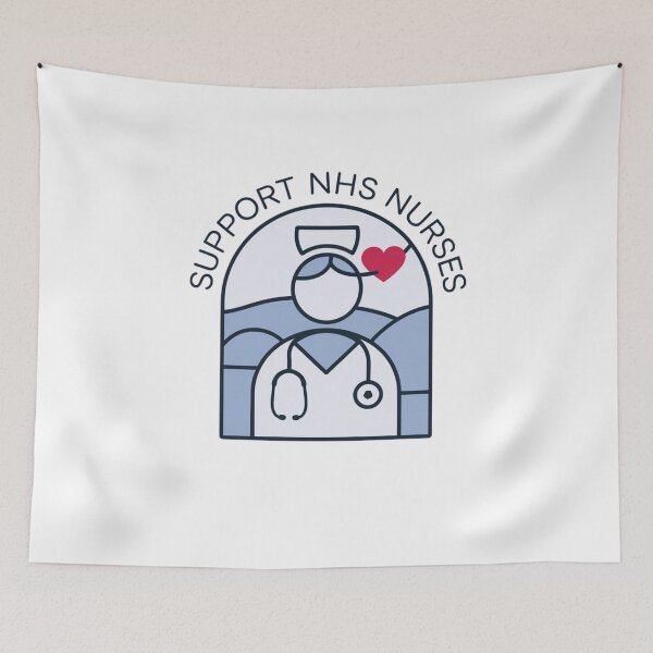 Item preview, Support NHS nurses designed and sold by Mateusz Majcherek.
