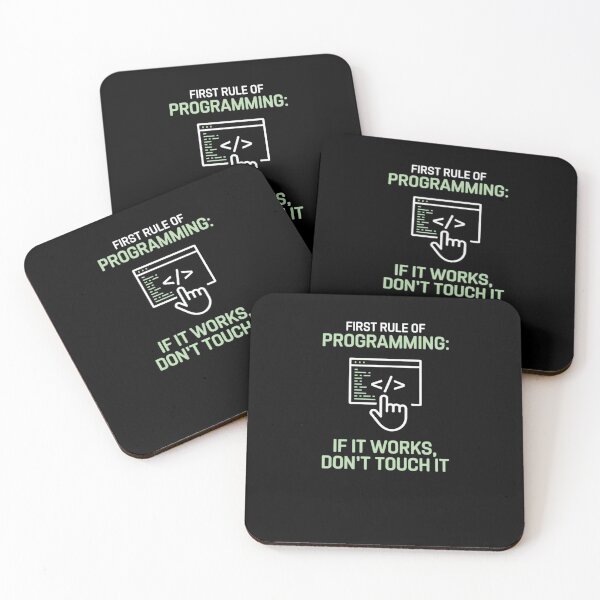 Item preview, First Rule of Programming designed and sold by Mateusz Majcherek.