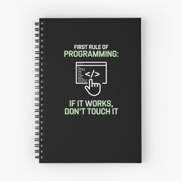 Item preview, First Rule of Programming designed and sold by Mateusz Majcherek.