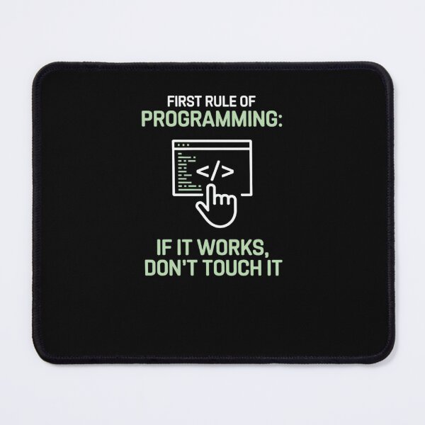 Item preview, First Rule of Programming designed and sold by Mateusz Majcherek.