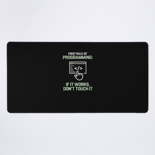 Item preview, First Rule of Programming designed and sold by Mateusz Majcherek.