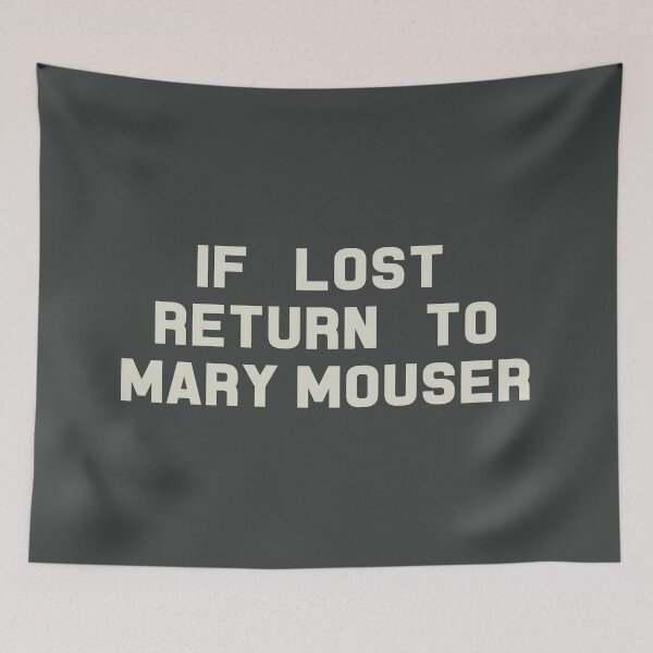 Item preview, If Lost Return to Mary Mouser Tee designed and sold by deluluhaze.