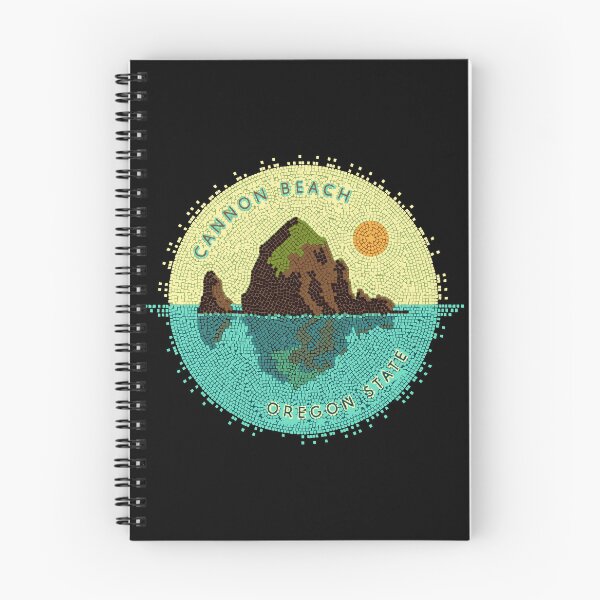 Item preview, Dark Canvas Haystack Rock Mosaic: Oregon's Dramatic Souvenir designed and sold by H Jonas.