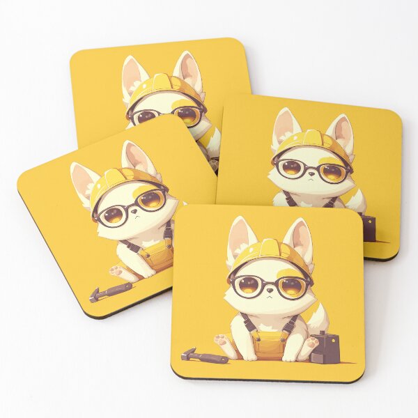 Item preview, Builders Unite! - Cute dog hard at work designed and sold by etherElric.