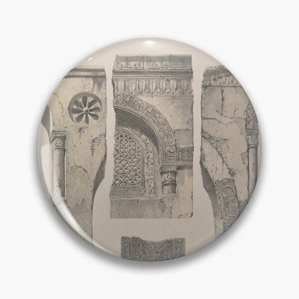 Item preview, Lithograph 1843 of The Mosque of Ibn Tulun designed and sold by botanicalworks.