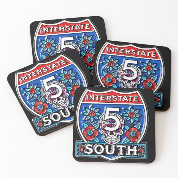 Item preview, Interstate 5 South Day of the Dead designed and sold by Cord75.