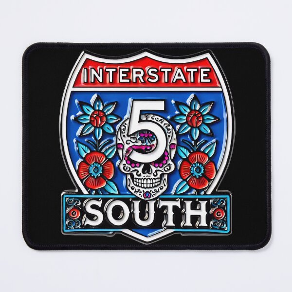 Item preview, Interstate 5 South Day of the Dead designed and sold by Cord75.