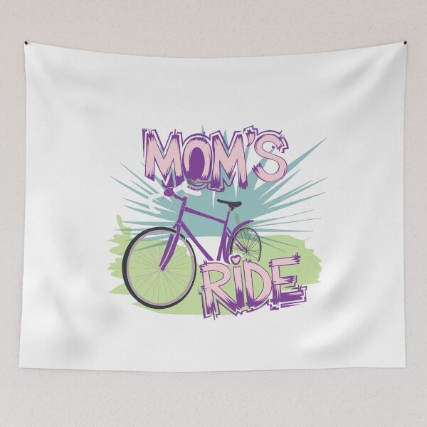 Item preview, Mom’s Ride, City Pride: Urban Love on Two Wheels designed and sold by NEWDESINGS12.