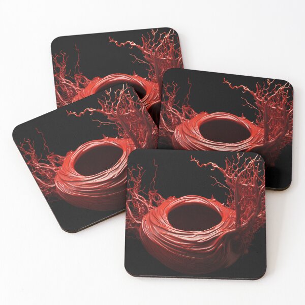 Item preview, Red Vascular Sculpture designed and sold by anytka.