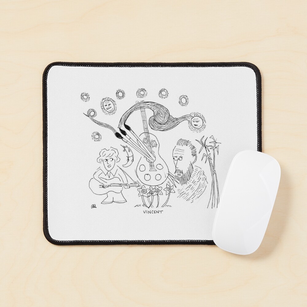 Item preview, Mouse Pad designed and sold by bromfieldpen.