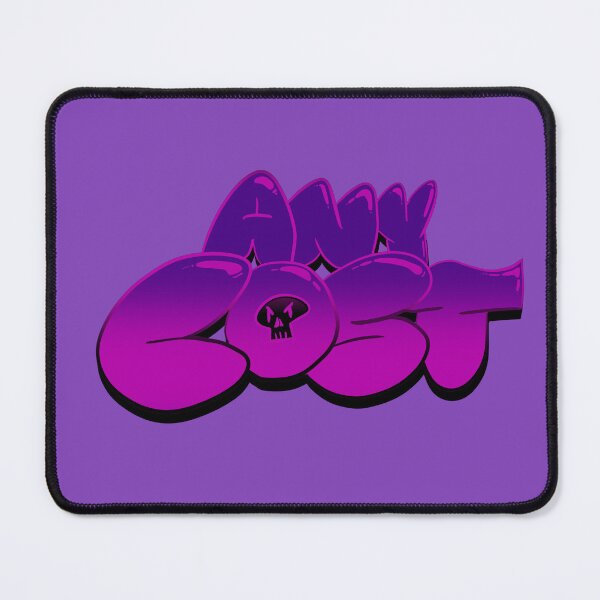 Item preview, ANY COST MtG Black Throwie Graffiti designed and sold by SawbonesArt.
