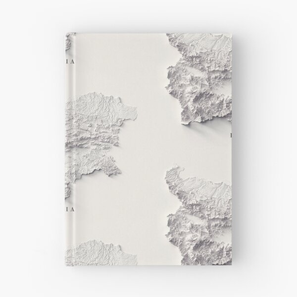 Item preview, Bulgaria Shaded Relief Map 3D digitally rendered designed and sold by ThinkAboutMaps.