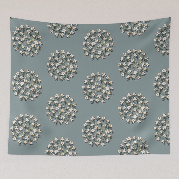 Item preview, White Lilies. Floral Pattern. designed and sold by Lilashakti ⭐️ ⭐️ ⭐️ ⭐️ ⭐️.