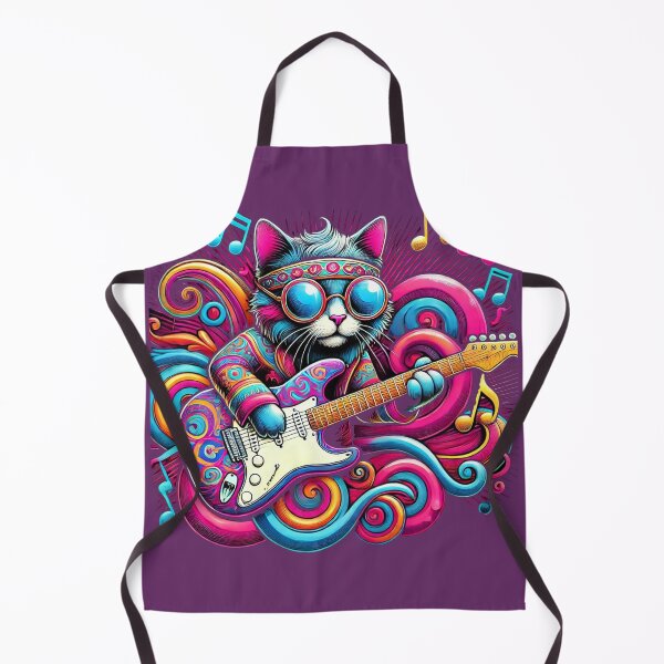 Item preview, Psychedelic Groove Cat designed and sold by KayUweRott.