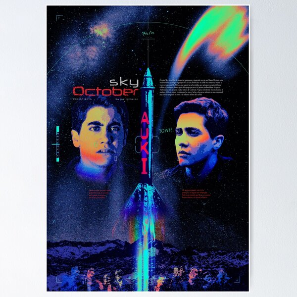 Item preview, Creative poster for the movie October Sky. designed and sold by weercrxtive.