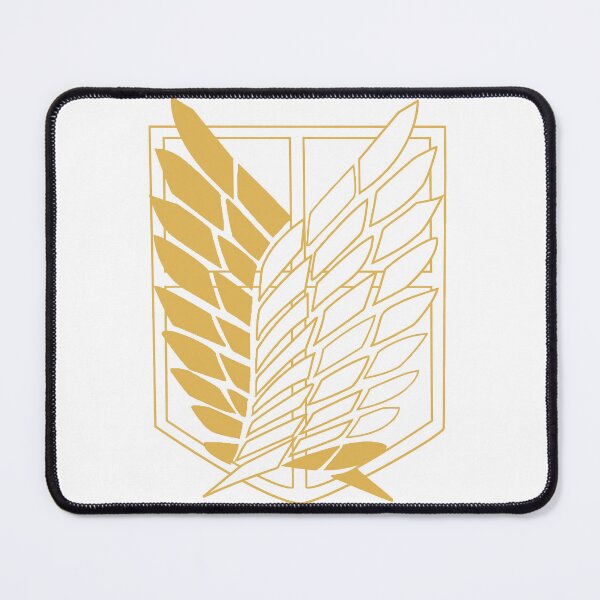 Item preview, Exploration Battalion SnK Golden Emblem designed and sold by atenyos.