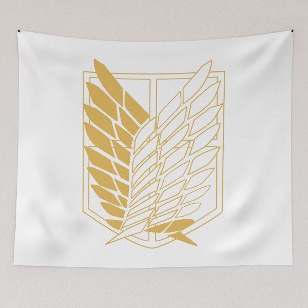 Item preview, Exploration Battalion SnK Golden Emblem designed and sold by atenyos.