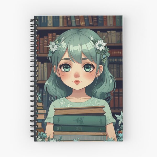 Item preview, Chibi Reader – Fantasy Book Lover designed and sold by MusesWhispers.