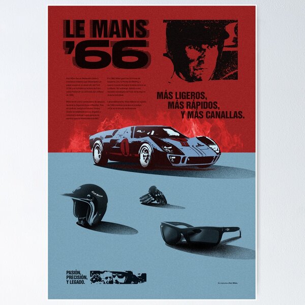 Item preview, Le Mans 66 creative designed and sold by weercrxtive.