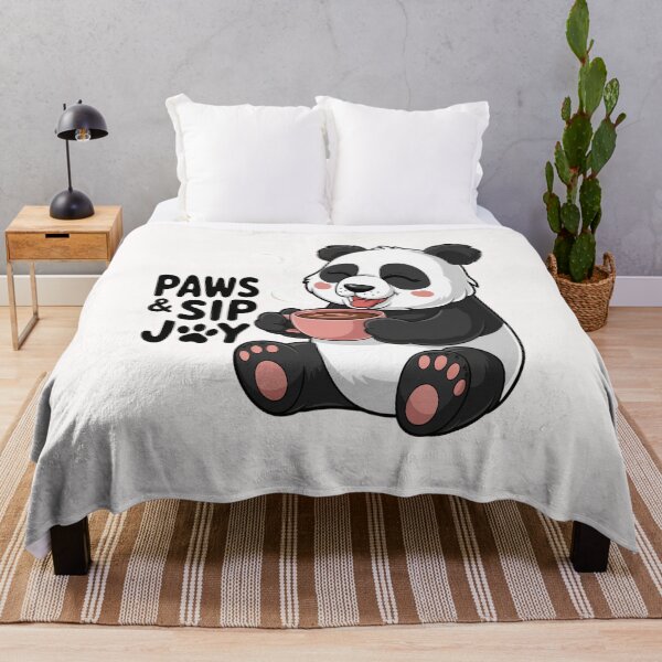 Item preview, Panda Coffee Vibes – Cozy Brew Companion designed and sold by Petpixy.