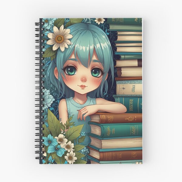 Item preview, Chibi Reader – Fantasy Book Lover designed and sold by MusesWhispers.