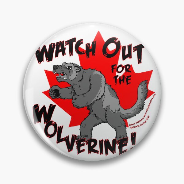 Item preview, Watch out for the Wolverine! designed and sold by SillWillStudios.
