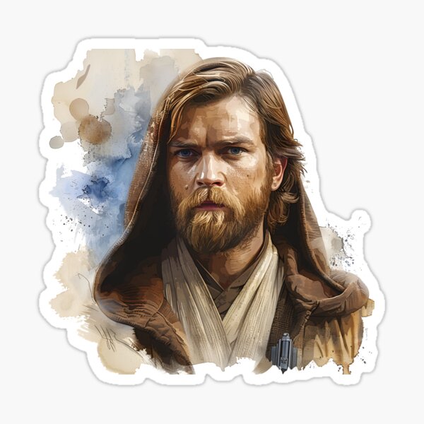 Vista previa del artículo con la obra «El sabio maestro Jedi», diseñado y vendido por MKDSN.