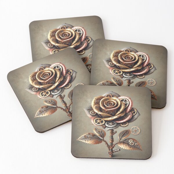 Item preview, Steampunk Rose Mechanical Floral designed and sold by Sillytoe.