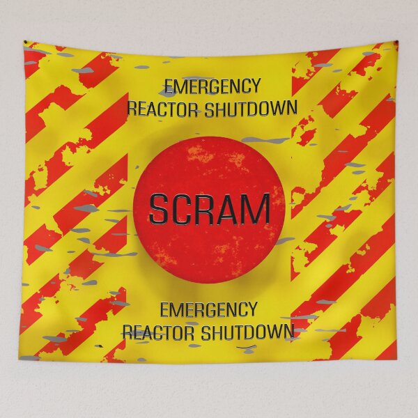 Item preview, SCRAM Control, Nuclear Reactor Emergency Shutdown. From A Post Apocalyptic World. designed and sold by Old Curiosity.