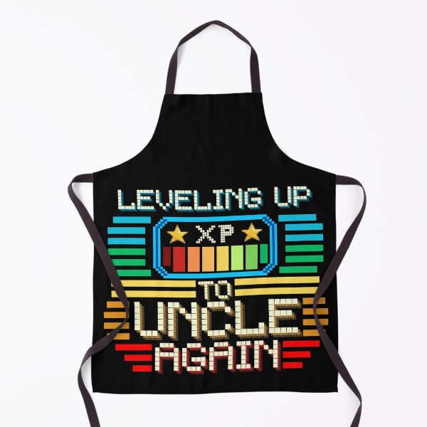 Item preview, Leveling Up to Uncle Again Pixel Retro Design designed and sold by Zeemazoo.