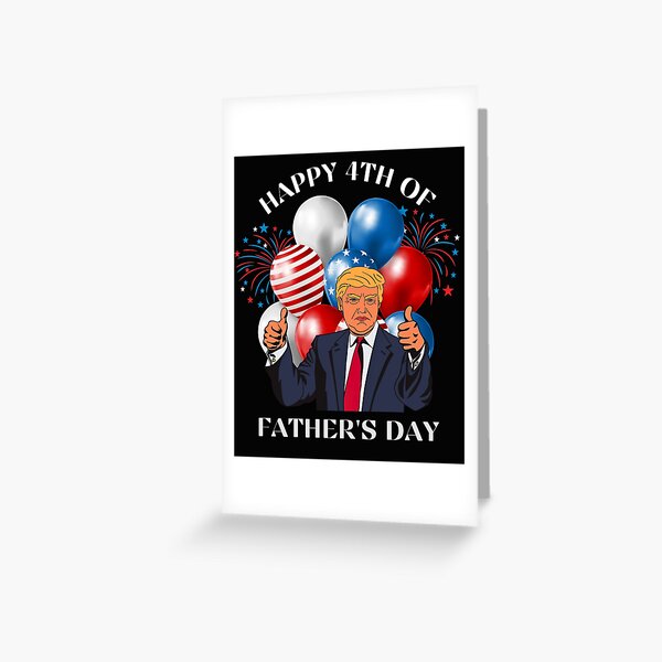 Item preview,   Donald Trump Merry 4th Of Father's Day Funny, 4th Of July  designed and sold by Astonik_Grafic_Art.