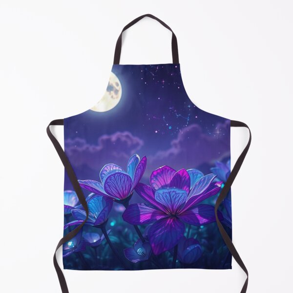 Item preview, Moonflowers Blue and Purple designed and sold by Simplybe1.