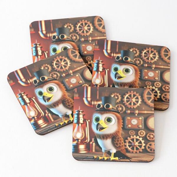 Item preview, Steampunk Rough-Legged Hawk in Workshop designed and sold by Sillytoe.