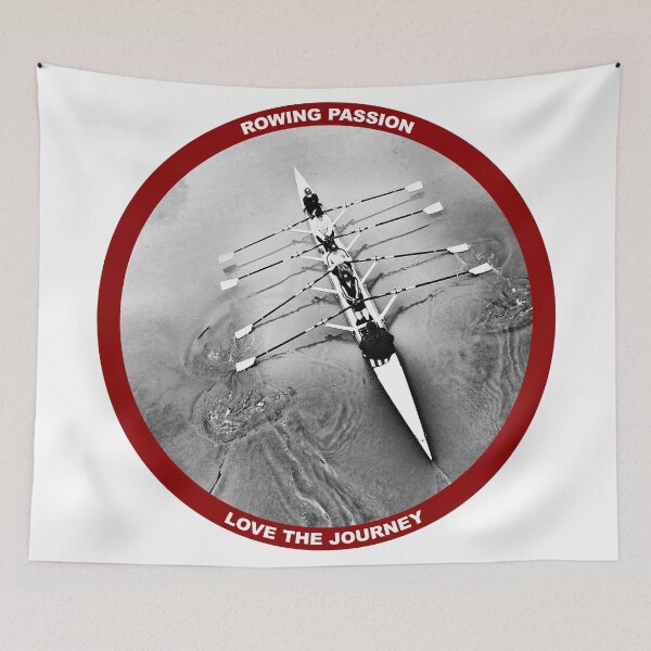 Item preview, Row Hard, Row Fast – Regatta Rowing Passion designed and sold by Michael van der Hoorn.