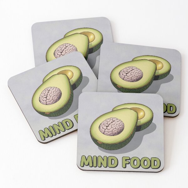 Item preview, Brain Food Avocado designed and sold by Esc4n0r.