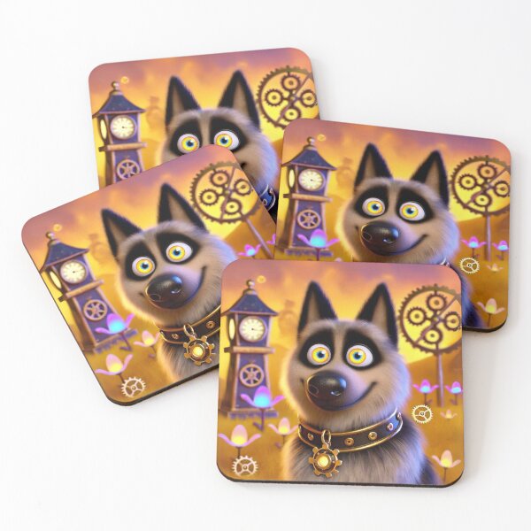 Item preview, Steampunk Sable German Shepherd Fantasy designed and sold by Sillytoe.