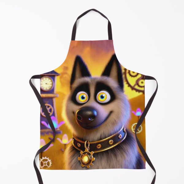 Item preview, Steampunk Sable German Shepherd Fantasy designed and sold by Sillytoe.