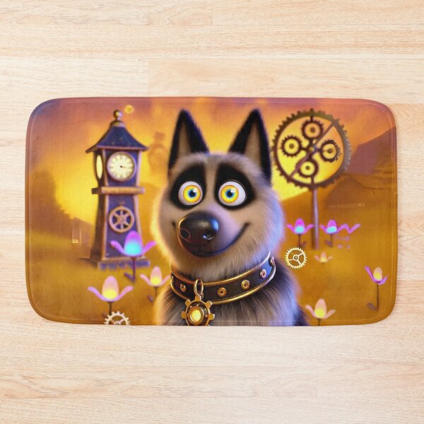 Item preview, Steampunk Sable German Shepherd Fantasy designed and sold by Sillytoe.