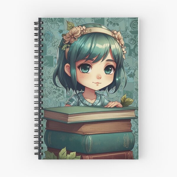 Item preview, Chibi Bookworm  designed and sold by MusesWhispers.