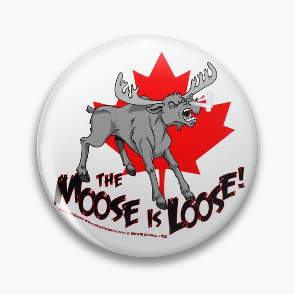 Item preview, The Moose is Loose! designed and sold by SillWillStudios.