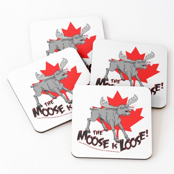 Item preview, The Moose is Loose! designed and sold by SillWillStudios.