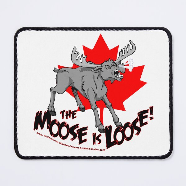 Item preview, The Moose is Loose! designed and sold by SillWillStudios.