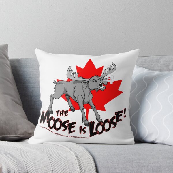 Item preview, The Moose is Loose! designed and sold by SillWillStudios.