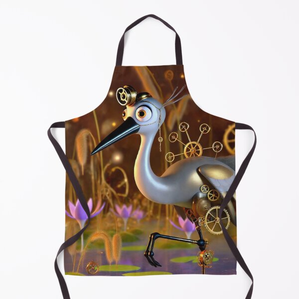 Item preview, Steampunk Sandhill Crane Fantasy designed and sold by Sillytoe.