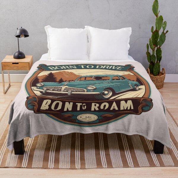 Item preview, Vintage car illustration designed and sold by Retro Reverie.