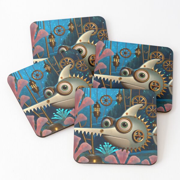 Item preview, Steampunk Sawfish Mechanical Ocean Fantasy designed and sold by Sillytoe.