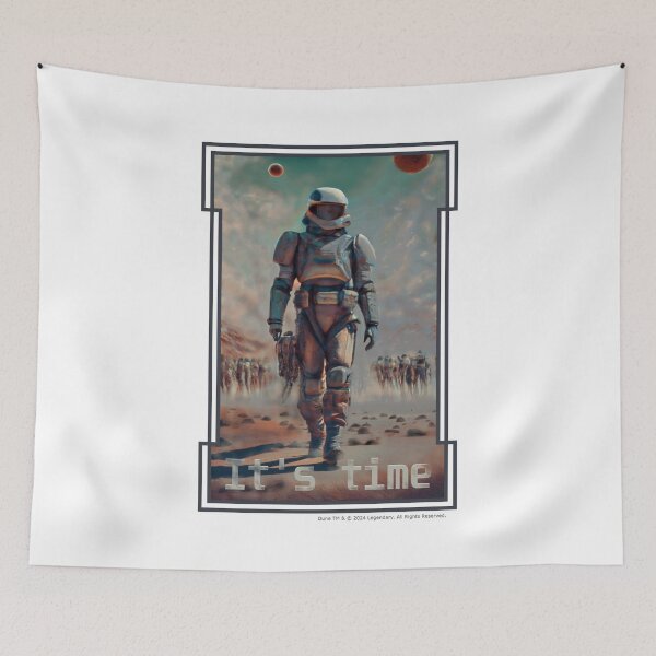 Item preview, DUNE. Arrakis, Dune, Desert Planet (white background) designed and sold by bekksa.
